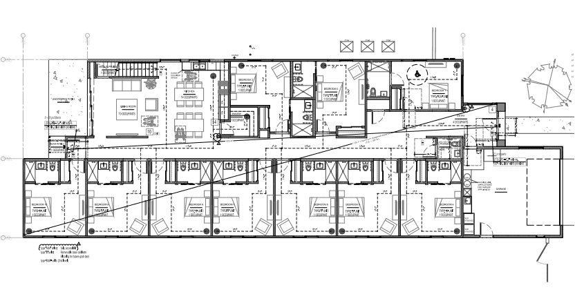 Exterior view of assisted living residence
